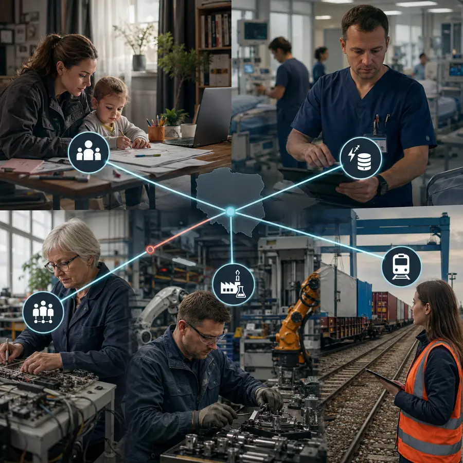 Pięć powiązanych obszarów: przetrwanie, suwerenność, odporność, dobrobyt technologiczny i wpływ Polski.