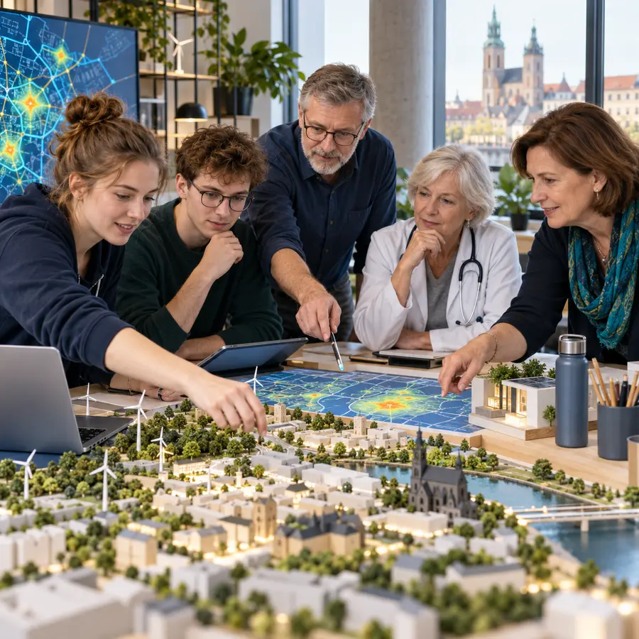 Młodzi specjaliści i doświadczeni seniorzy wspólnie projektują publiczną misję w zespole dual-key.